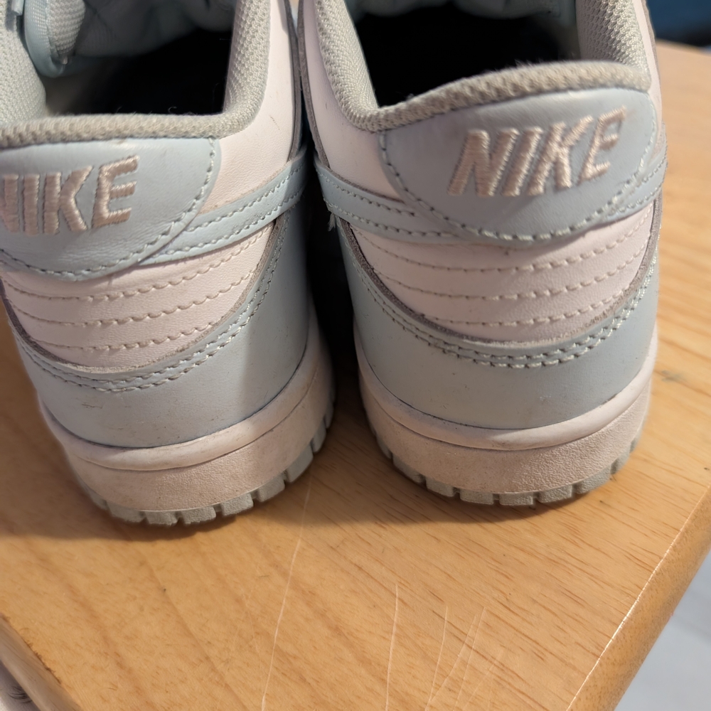 Nike Light Blue and White Sneakers